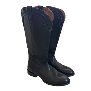 Ariat Tall Riding Boots Women 9.5B Black Leather English Equestrian 10016427